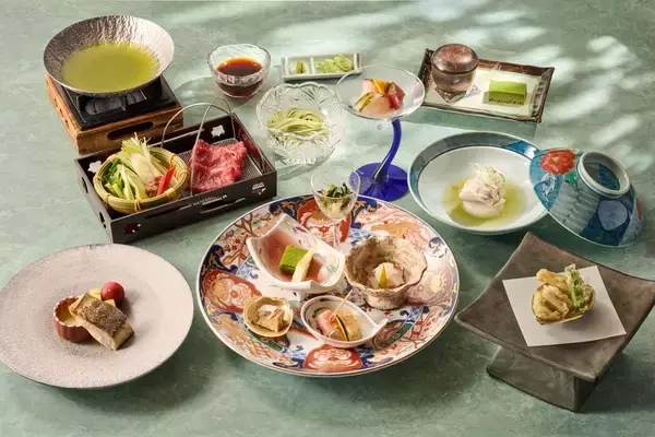 「【ラフォーレ伊東温泉 湯の庭】桜から新緑へ、伊東の季節の移り変わりを表現した特別会席付プラン「春景色会席プラン」を発売」の画像