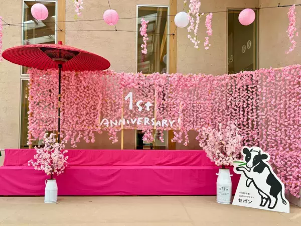 「【満開速報】約300m「桜のトンネル」が今週見頃！ 那須千本松牧場で「桜×どうぶつ×食×音楽」のお花見イベント」の画像