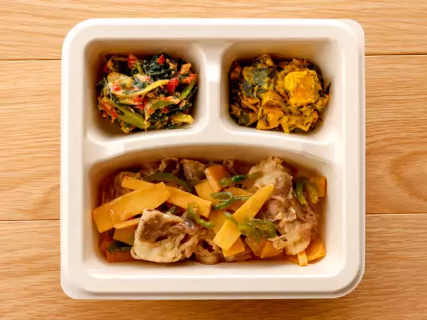 「旬のたけのこを味わう春の和食プレート「出汁香る筍と牛肉のあんかけ」が3月6日（金）に登場」の画像