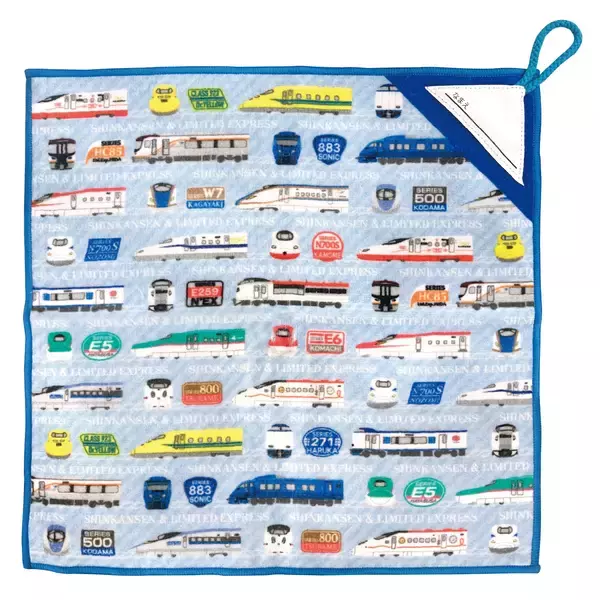 「新幹線＆特急車両柄の入園・入学グッズ８種類を新発売　人気の車両もふくむデザインで、お子さまの新生活を応援！」の画像