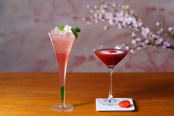 「【ウェスティンホテル仙台】桜色に染まる春、いちごと桜を楽しむ『Spring Parfait & Cocktail』発売」の画像