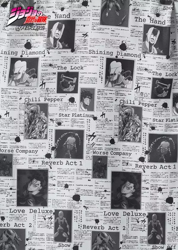 「アニメ『ジョジョの奇妙な冒険』との最新コラボレーションアイテムが4月28日(火)より発売」の画像