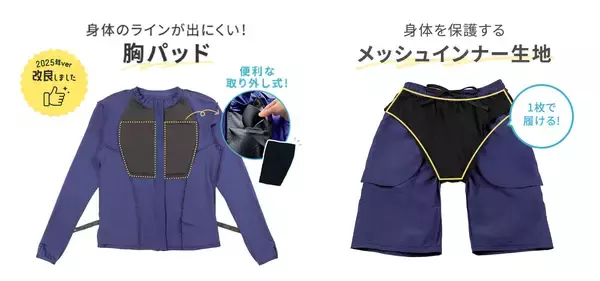 「キッズデザイン賞受賞のジェンダーレス水着が進化！機能UP＆品質はそのままに、お求めやすい価格となって新発売」の画像