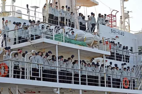 「東海大学が「第54回海外研修航海帰港式」を挙行、総勢145名の学生らが参加 ― 海洋調査研修船「望星丸」で世界各地を巡る独自のプログラムを修了」の画像