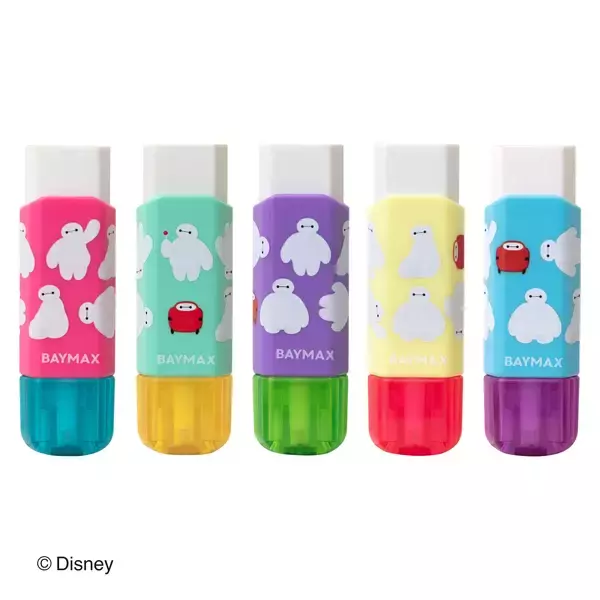 「消しゴム「エアイン」、ケース消しゴム「Clutto くるっと」「＜限定＞ベイマックスデザイン」2 種類を販売開始」の画像