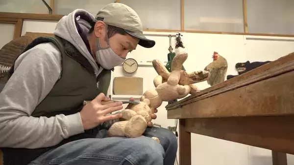 「【LIFE～夢のカタチ～】個展の依頼が絶えない！不思議な木彫り！」の画像