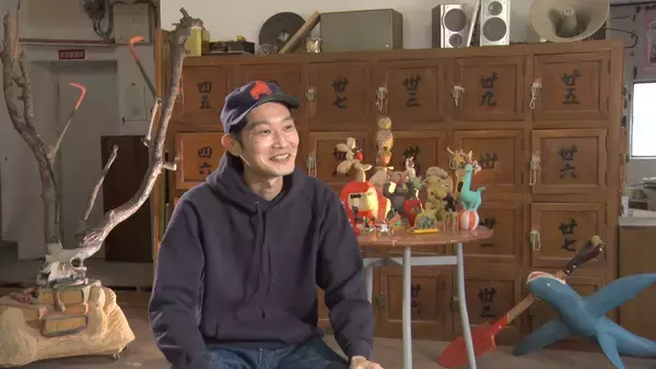 「【LIFE～夢のカタチ～】個展の依頼が絶えない！不思議な木彫り！」の画像