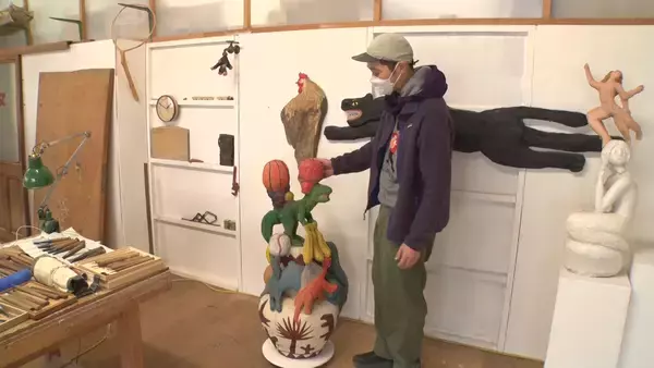 「【LIFE～夢のカタチ～】個展の依頼が絶えない！不思議な木彫り！」の画像