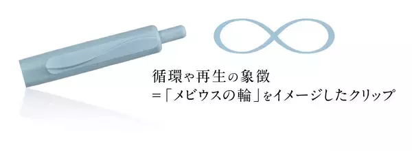 「海洋プラスチックごみと使い捨てコンタクトレンズの空ケースからリサイクルしたボールペン『ジェットストリーム 海洋プラスチック』「エコマークアワード2022 ベストプロダクト」を受賞」の画像