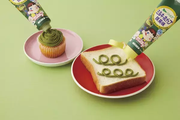 「アヲハタと不二家のタイアップ第3弾！「ミルキー」をホイップに仕立てた「ヴェルデ　ミルキーホイップ　抹茶味」が新発売」の画像