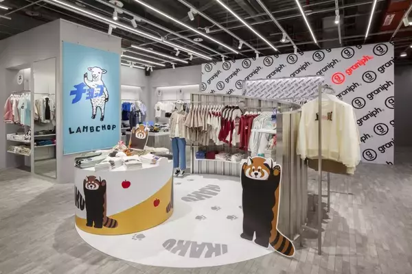 「グラニフ初の海外直営店、オープン1ヶ月の売上が約5,500万円で好調スタート！施設内の衣料品カテゴリー店舗で初月の売上ナンバーワンを記録」の画像