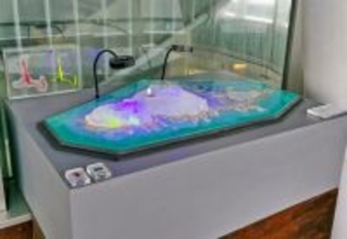 東京工芸大学 工学部学生らが制作した江の島の構造を精密に3Dで再現したサイエンスアートを「江の島アートフェスティバル2026」で展示