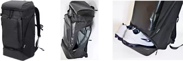 「最大30cmサイズの靴まで“揃えたまま”スムーズに収納ができる「ロールトップ式シューズケース」がTIGORAより新登場」の画像