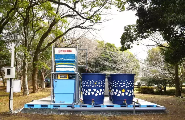 小型浄水装置を静岡県磐田市に設置、4月から実証実験へ～市と連携し災害時の活用検証。製品の国内需要の掘り起こしへ～