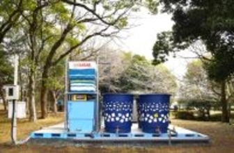 小型浄水装置を静岡県磐田市に設置、4月から実証実験へ～市と連携し災害時の活用検証。製品の国内需要の掘り起こしへ～