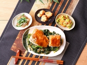 ほんのり山椒をきかせた甘だれが絡む「黄金がれいと揚げ出し豆腐の甘だれ」が10月16日（金）にリニューアルして登場