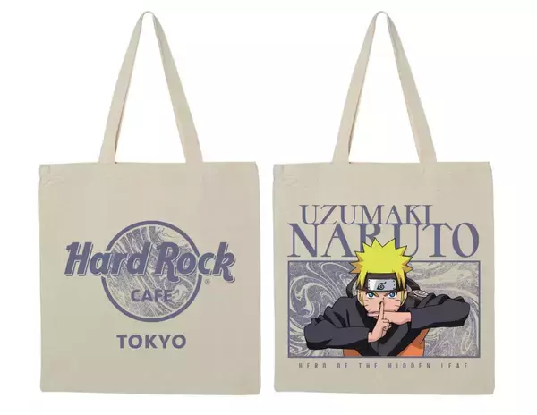 「「ハードロックカフェ」×アニメ「NARUTO-ナルト- 疾風伝」コラボレーショングッズ販売」の画像
