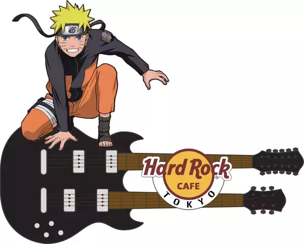 「「ハードロックカフェ」×アニメ「NARUTO-ナルト- 疾風伝」コラボレーショングッズ販売」の画像