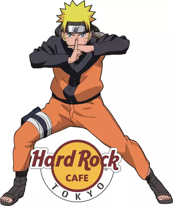 「「ハードロックカフェ」×アニメ「NARUTO-ナルト- 疾風伝」コラボレーショングッズ販売」の画像
