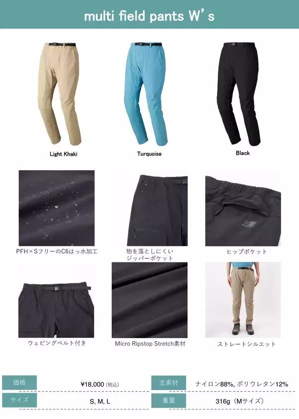 「【KARRIMOR】春秋の山歩きを軽やかにする万能ソフトシェル「arete LT parka」新登場」の画像