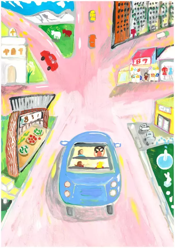 「損害車買取シェアＮｏ.１のタウ、第5回タウ・パラリンアートコンテスト結果発表！」の画像