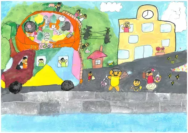 「損害車買取シェアＮｏ.１のタウ、第5回タウ・パラリンアートコンテスト結果発表！」の画像