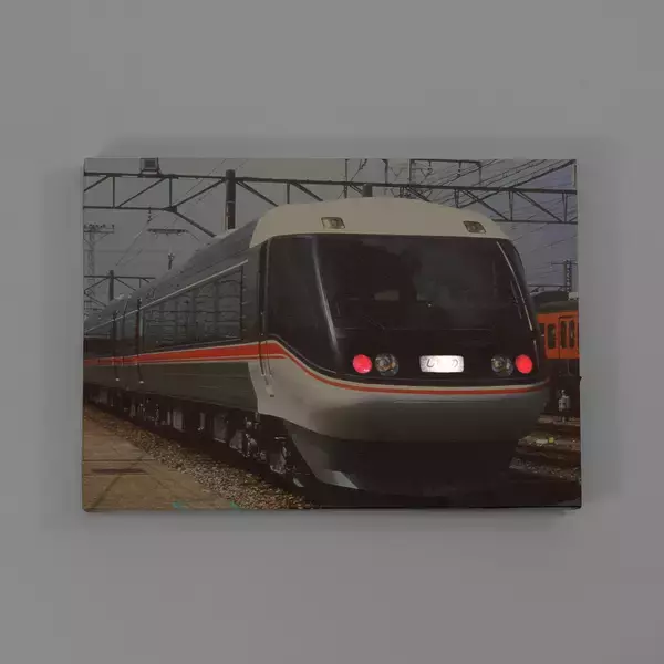 「ライトやヘッドマークが灯るインテリア！ライトアップ機能付きキャンバスアート3種を新発売」の画像