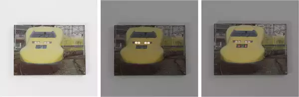 「ライトやヘッドマークが灯るインテリア！ライトアップ機能付きキャンバスアート3種を新発売」の画像