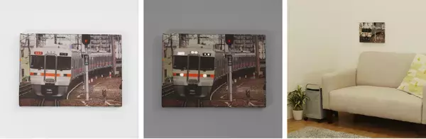 「ライトやヘッドマークが灯るインテリア！ライトアップ機能付きキャンバスアート3種を新発売」の画像