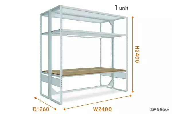 「乃村工藝社と小松ウオール工業｜ユニットファニチャー「KICHI＋（キチタス）」を共同開発」の画像