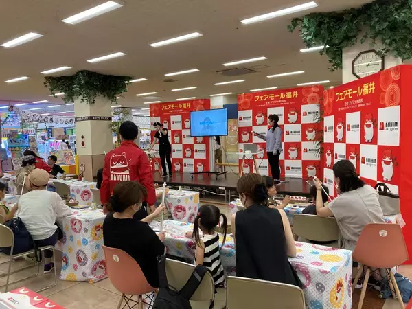 アピタ福井大和田店主催手作り傘の体験会に協賛