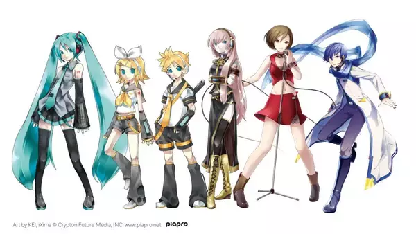 「音楽ディストリビューションサービス「sprayer®」で初音ミク、鏡音リン、鏡音レン、巡音ルカ、MEIKO、KAITO、重音テトが利用可能に！」の画像