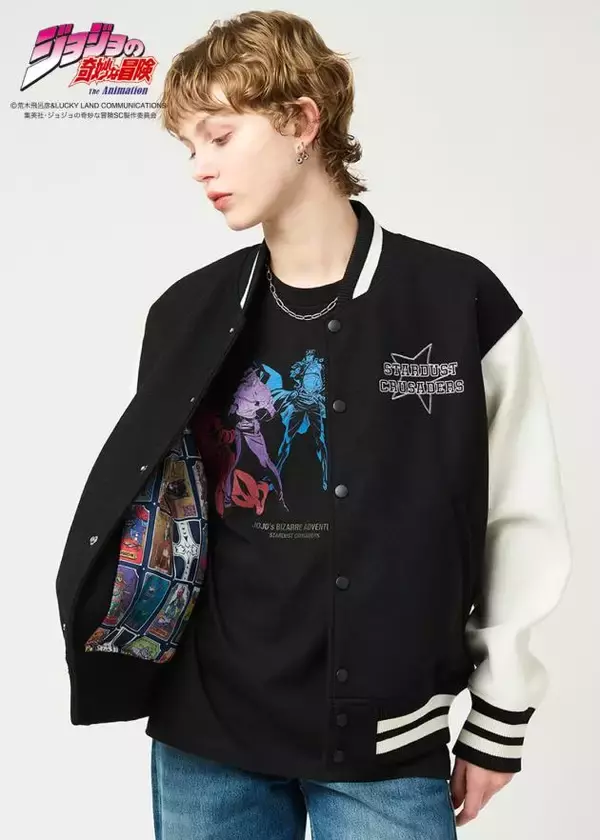 「アニメ『ジョジョの奇妙な冒険』とグラニフのコラボレーションアイテム第3弾が登場「スターダストクルセイダース」「ストーンオーシャン」から全13アイテムを発売」の画像