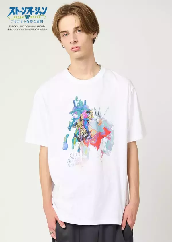 「アニメ『ジョジョの奇妙な冒険』とグラニフのコラボレーションアイテム第3弾が登場「スターダストクルセイダース」「ストーンオーシャン」から全13アイテムを発売」の画像