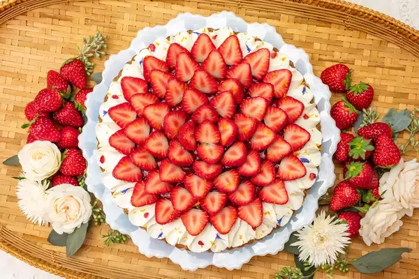 「【キル フェ ボン】想いを束ねて、ひとつのタルトに。ホワイトデーだけの、ブーケ仕立て。「2026 White Day Tart」」の画像