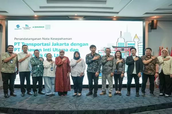 「【日本初*1】インドネシア国営バス会社「トランスジャカルタ」と大型バス運転・特定技能ドライバー育成でMOU（基本合意書）締結」の画像