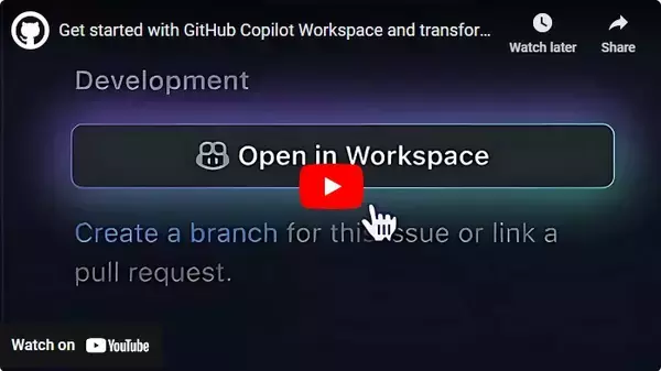 「GitHub Copilot Workspaceのテクニカルプレビューを提供開始 ～自然言語でアイディアからコード、ソフトウェアまでを作成し、開発者エクスペリエンスを再定義～」の画像