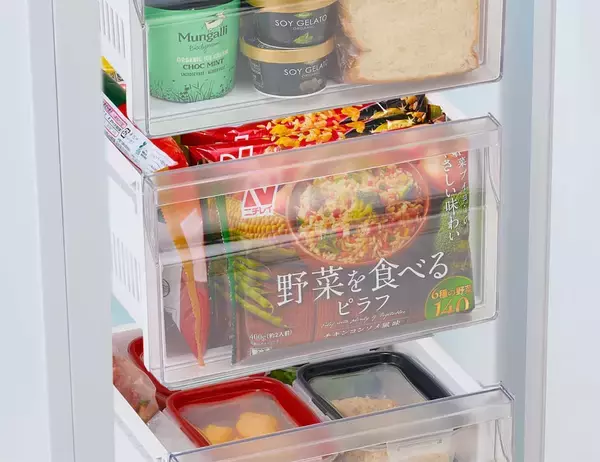 「e angle 冷凍庫の最新モデルが登場」の画像