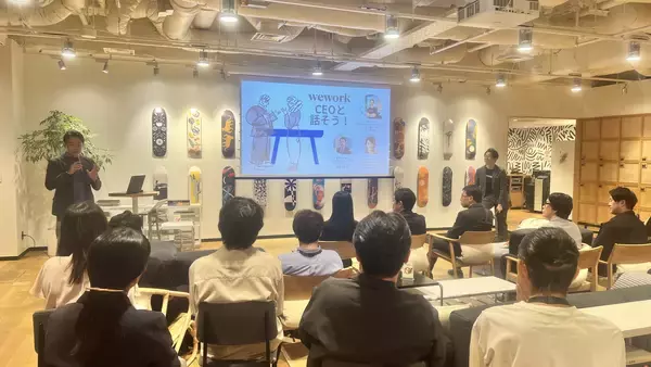 「【イベントレポート】入居メンバー が聞いてみたい WeWork の今とこれから「CEOと話そう！」を開催」の画像