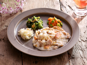 寒い日の朝食にもオススメ！大豆やカリフラワーライスで糖質を抑えた「やさしいクリームリゾット」が1月13日（火）に新登場