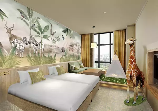 「「ザ ロイヤルパークホテル 舞浜リゾート 東京ベイ」が開業｜乃村工藝社は企画、デザイン・設計、FF＆E、グラフィック＆アートデザイン、 サインデザインを担当」の画像