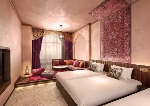 「「ザ ロイヤルパークホテル 舞浜リゾート 東京ベイ」が開業｜乃村工藝社は企画、デザイン・設計、FF＆E、グラフィック＆アートデザイン、 サインデザインを担当」の画像