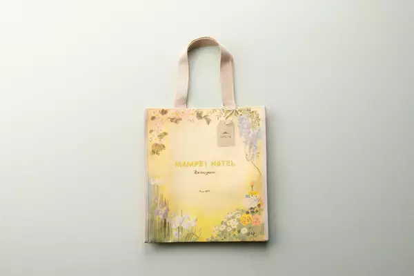 「【万平ホテル】小動物と春の草花が彩る、”花柄メニュー”のクッキー缶第3弾「万平ホテルフラワークッキー缶・春」を発売」の画像