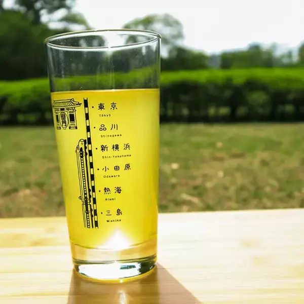 「毎日の食卓にグラスで語らう旅の記憶 0系・N700S・923形ドクターイエローを描いた『沿線グラス』が登場」の画像