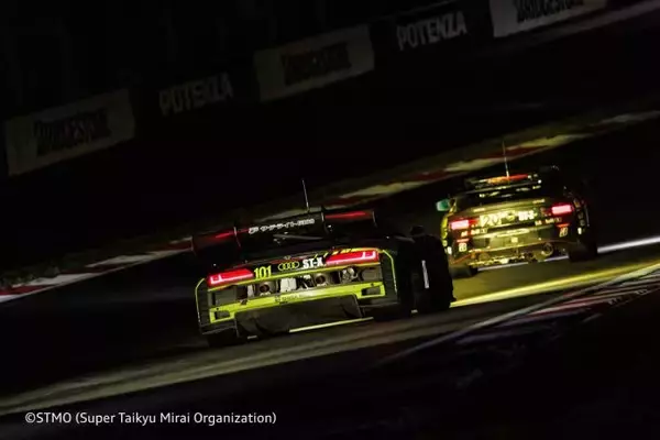 「Audi R8 LMS、富士24時間レースで総合3位 表彰台」の画像