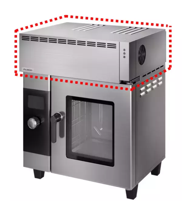 「一般家庭用レンジフード国内シェアNo.1※1の知識と技術を業務用にも展開するFUJIOH※2　アワード※3を受賞した業務用2製品を実演　生産性向上と高付加価値化の課題に応える」の画像