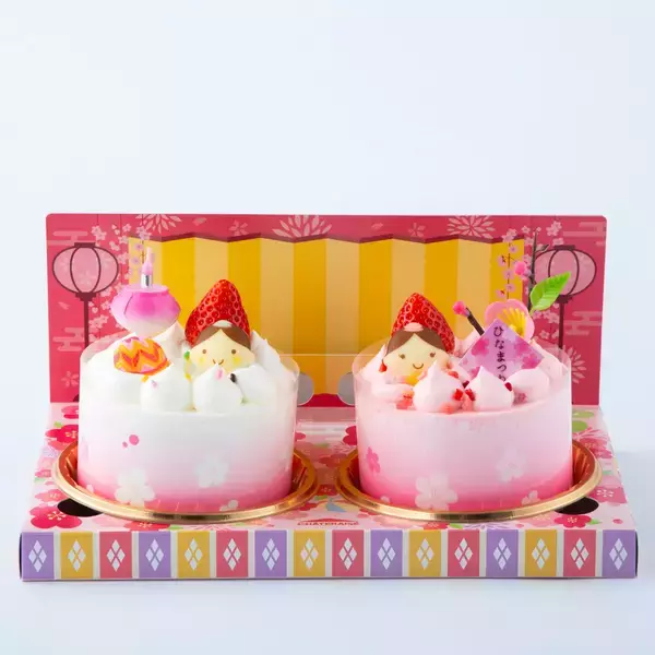 「シャトレーゼ「ひなまつりケーキ」、全国のシャトレーゼにて2月15日（日）より順次発売」の画像