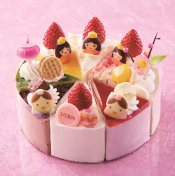 「シャトレーゼ「ひなまつりケーキ」、全国のシャトレーゼにて2月15日（日）より順次発売」の画像