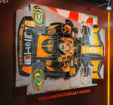 「ペインター・落合翔平によるレーシングカーにインスパイアされた作品がglo™ストア銀座にて4月29日より期間限定で特別展示」の画像5