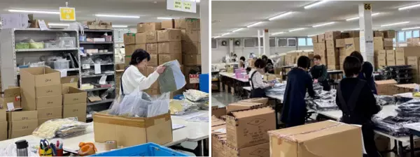 「物流2026年問題　荷待ち時間の短縮・属人化の解消を目指す アパレル業界初の小型仕分けロボット「SOTR-S」導入開始」の画像